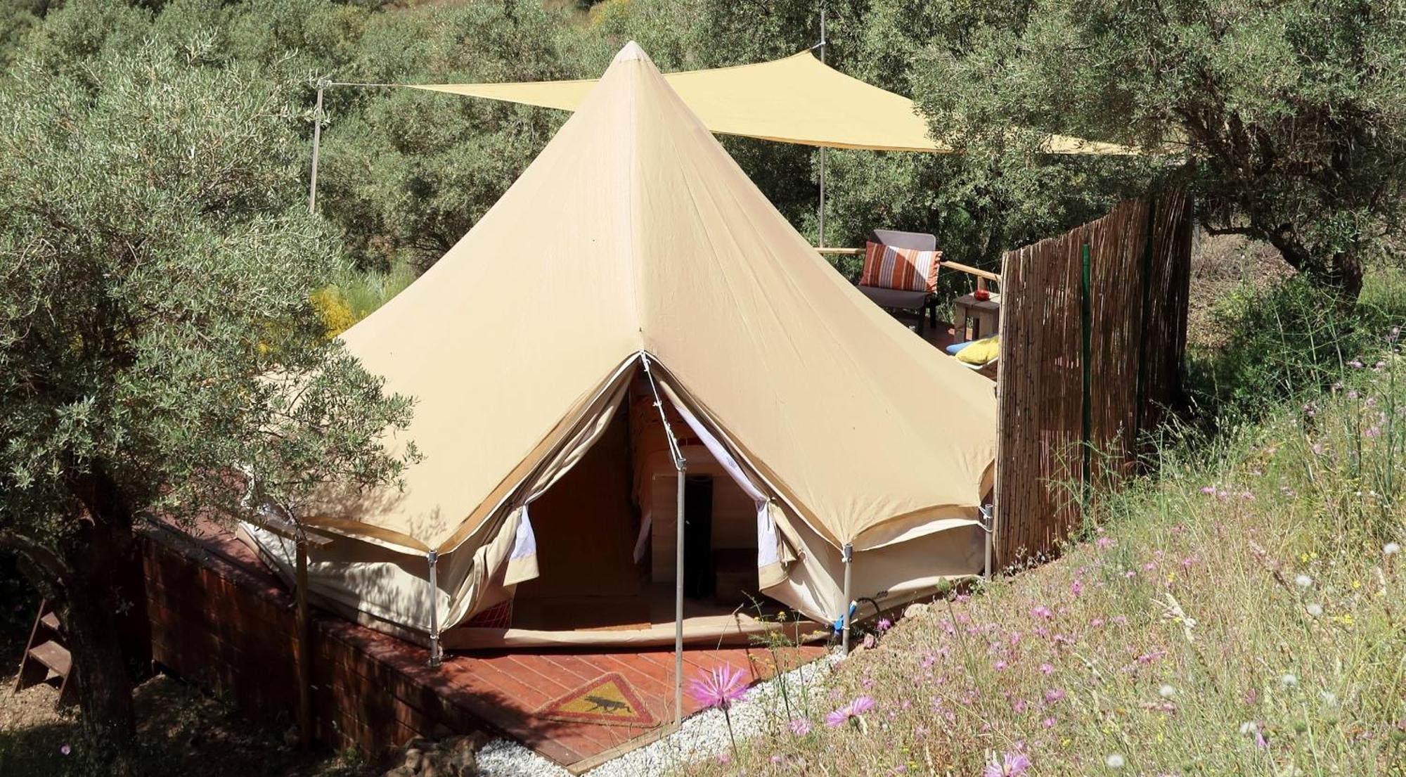 Campo Agave Luxury Tents Sayalonga Habitación foto